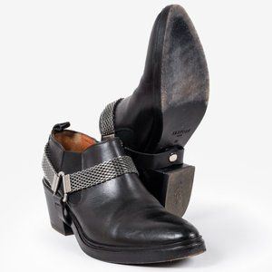 Sartore - Leather Western Ankle Boots